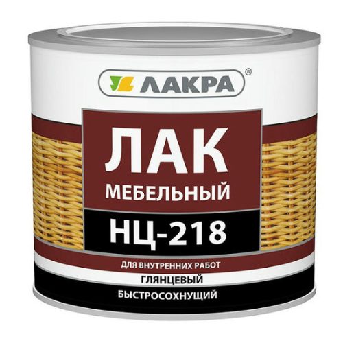 Лак мебельный Лакра НЦ-218 глянцевый 1,7 кг