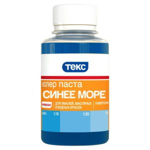 Паста универсальная № 17 Синее море 0.1л /Текс