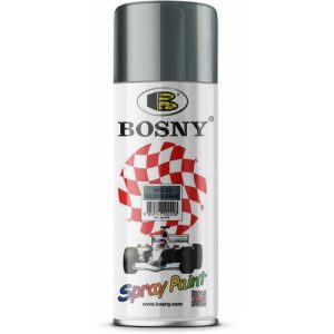 Краска аэрозольная Bosny №22 серебряно-серая 400мл(300г)