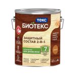 Антисептик Текс Bioteks состав 2в1 махагон (2,7 л)