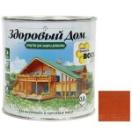 Средство для защиты древесины Здоровый дом Рябина 0,8 л