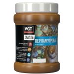 Эмаль универсальная VGT перламутровая бронза 10 кг