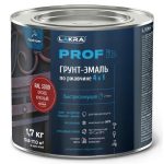 Грунт-эмаль по ржавчине 4 в 1 Лакра Prof it RAL 3009 оксид красный 1,7 кг