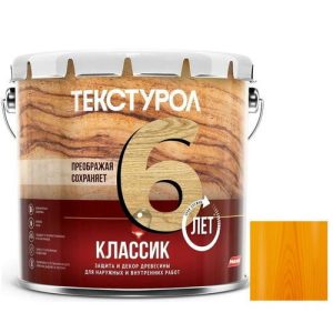 Средство для защиты древесины Текстурол Классик Калужница 3 л