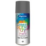 Краска аэрозольная 265 г. Серебристый металлик #2090