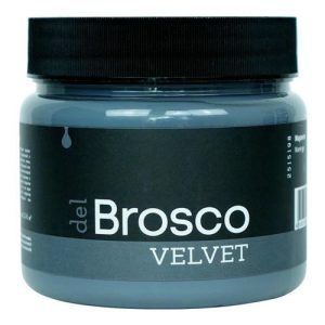 Краска акриловая DEL BROSCO Velvet интерьерная 0,4л серая