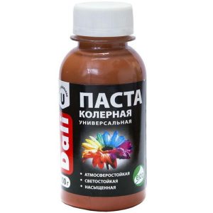 Паста колерная универсальная Dali 20369 шиповник 0,1 л