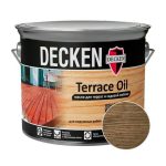 Масло DECKEN Terrase Oil Wood для террас Мербау 2,5 л