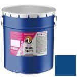 Эмаль Novocolor ПФ-115 синяя глянцевая 25 кг