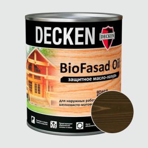 Масло-лазурь DECKEN Bio Fasad Oil Spice Гвоздика 0,75 л