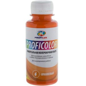 Колорант универсальный Profilux Proficolor 06 оранжевый 0,1 л