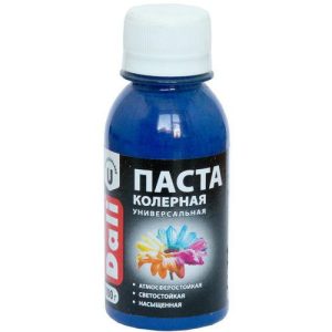 Паста колерная универсальная Dali 20357 синяя 0,1 л