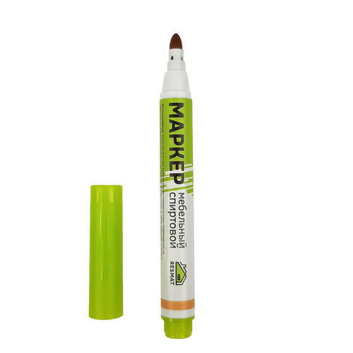 Маркер мебельный спиртовой , цвет Ольха тёмная