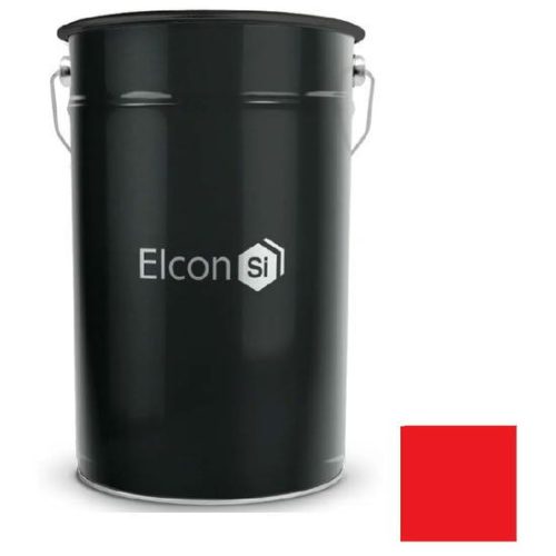 Эмаль термостойкая Elcon КО-868 400 градусов ярко-красная 25 кг