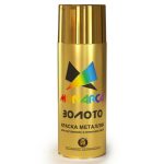 Краска аэрозольная MONARCA металлик Яркое Золото 520мл