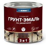 Грунт-эмаль алкидная PROREMONTT 3в1 по ржавчине красно-коричневая 1,7кг