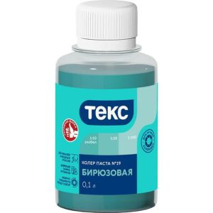 Паста универсальная № 19 Бирюзовая0.1л /Текс