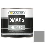 Эмаль Лакра НЦ-132 глянцевая серая 1,7 кг