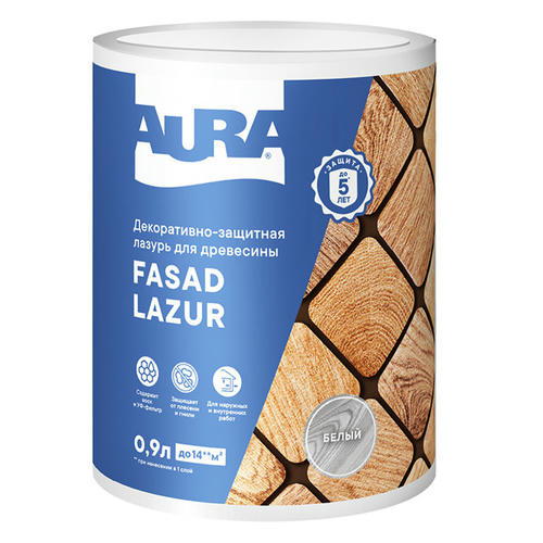 Грунт-антисептик Aura Fasad Grund 1л