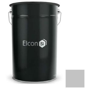 Эмаль термостойкая Elcon КО-870 600 градусов серебристо-серая 25 кг