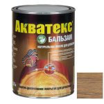 Бальзам масло для древесины Акватекс бесцветное 2 л