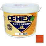 Антисептик тонирующий Сенеж Аквадекор 110 Махагон с УФ фильтром 0,9 кг