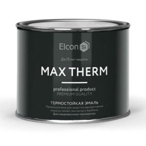 Эмаль термостойкая ELCON для печей 400г белая