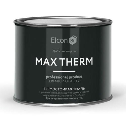 Эмаль термостойкая ELCON для печей 400г белая