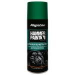 Краска аэрозольная 265 г. Magicline по металлу молотковая, зеленый