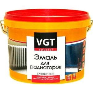 Эмаль акриловая VGT Профи ВД-АК-1179 для радиаторов супербелая 2,5 кг