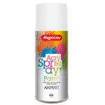 Краска аэрозольная MAGIC LINE акриловая 265г белая глянцевая #030