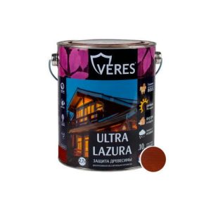 Декоративный антисептик VERES Ultra Lazura №3 Тик 2,7 л