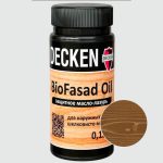 Масло-лазурь DECKEN Bio Fasad Oil Spice Коньяк 0,125 л