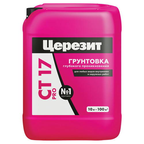 Грунт акриловый CERESIT CT17 Pro универсальный 10л
