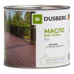 Масло для террас DUSBERG шелковисто-глянцевое 2л бесцветное