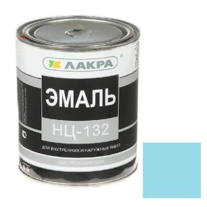 Эмаль Лакра НЦ-132 голубая 1,7 кг