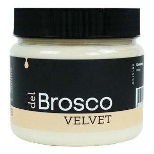 Краска акриловая DEL BROSCO Velvet интерьерная 0,4л бежевая