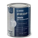 Эмаль для бетонных полов быстросохнущая Лакра Prof it RAL 7040 серое окно 0,8 кг