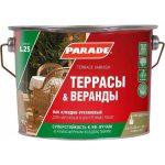Лак алкидно-уретановый Parade Classic L25 Террасы & Веранды глянцевый 2,5 л