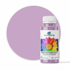 Паста колеровочная ECOTERRA сиреневый N11 0,1л