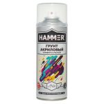 Грунт аэрозольный HAMMER универсальный акриловый 520мл черный