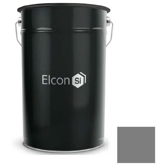 Эмаль термостойкая Elcon КО-828 400 градусов серая 25 кг