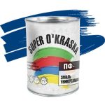 Эмаль Super Okraska ПФ-115 синяя глянцевая 1,9 кг