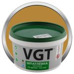 Шпатлевка акриловая по дереву VGT Экстра Лиственница 1 кг