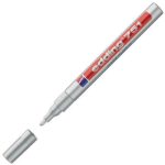 Маркер лаковый Edding E-751/54, серебряный, 1-2 мм