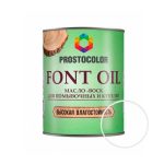 Масло-воск PROSTOCOLOR Font Oil для помывочных и купелей 0,75 л