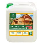 Антисептик трудновымываемый для наружных работ Prosept Eco Exterior 013-5 5 л