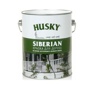 Краска для дерева HUSKY SIBERIAN база С 2,7л