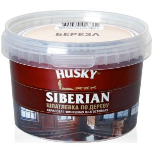 Шпаклевка по дереву береза HUSKY 0,4 кг