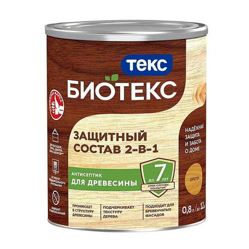 Антисептик Текс Bioteks состав 2в1 орегон (0,8 л)